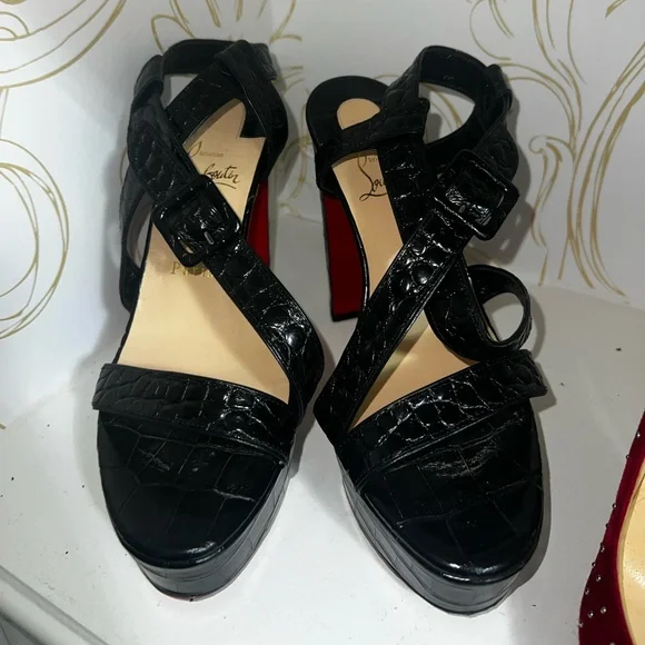 Christian Louboutin Selima Alta 130 Sandals - Picture 2 of 4